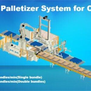 TAEMS ROBOT PALLETIZER SYSTEM FOR CARTON